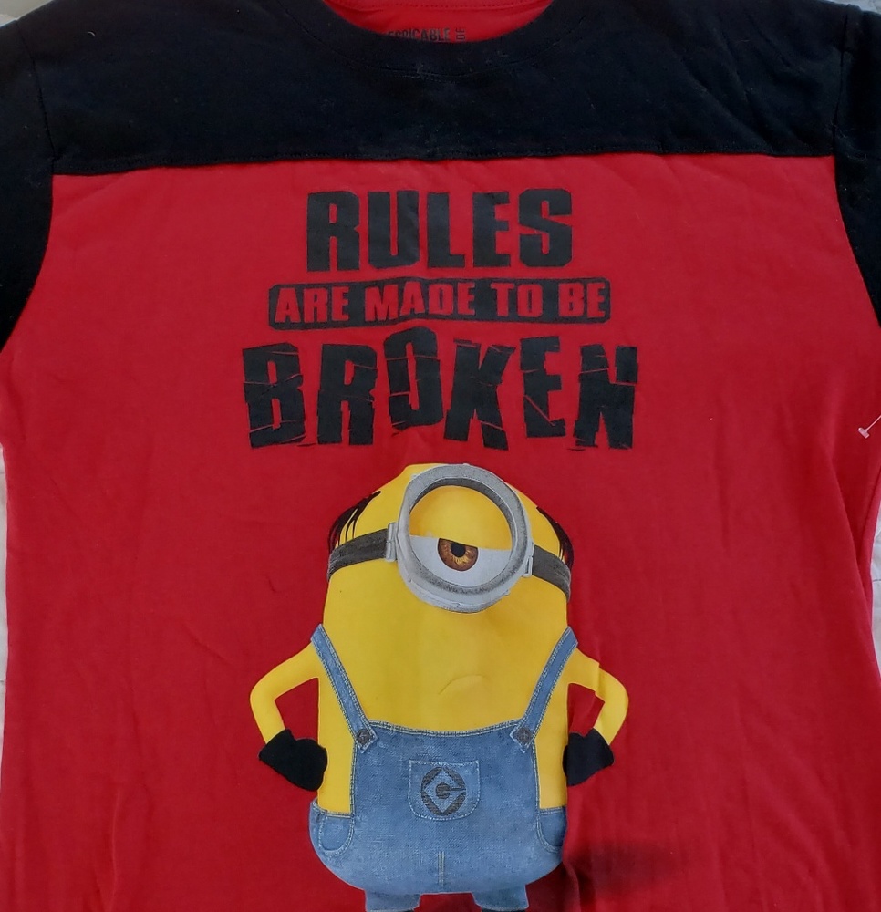 Minion Graphic long sleeve tshirt